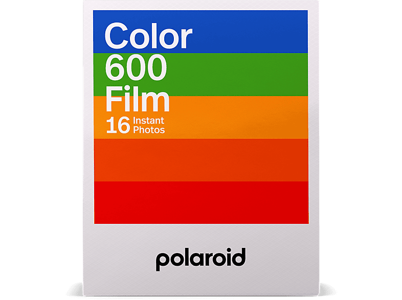 Polaroid Kleuren Instant Fotopapier Voor Polaroid 600 16 Foto's (006012)