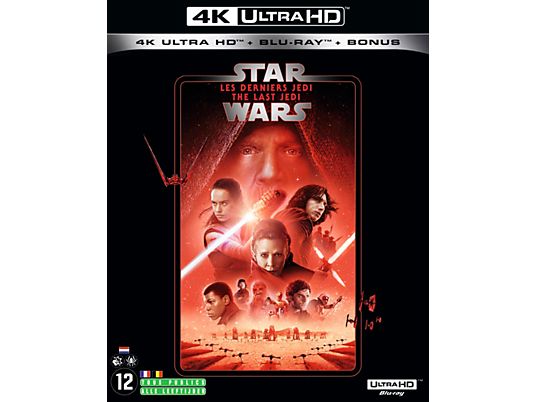  STAR WARS EPISODE 8 4K-DERNIERS JEDI  4K Ultra HD Blu-ray