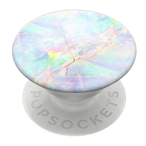 Popsockets Popgrip Soporte y agarre para tabletas con un top intercambiable opal adhesivo