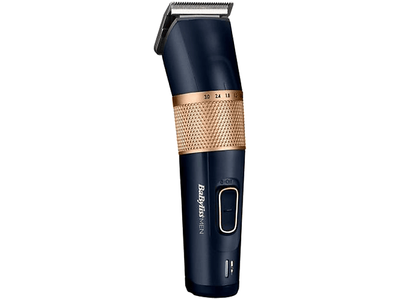 BABYLISS E986E Vezeték nélküli hajvágó, lithiumion akku, karbontitánium pengékkel, arany-fekete