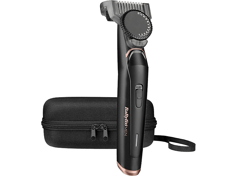 BABYLISS T885E Szakállvágó, vezeték nélküli, 24 vágáshossz, tároló doboz, stílusos arany-fekete