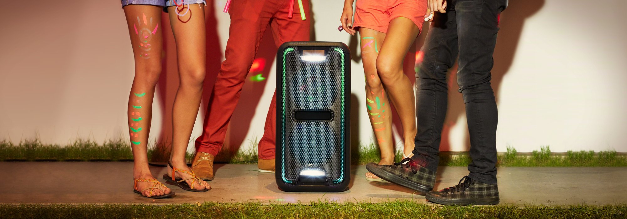 SONY GTKXB7 Soundsystem (Rot)