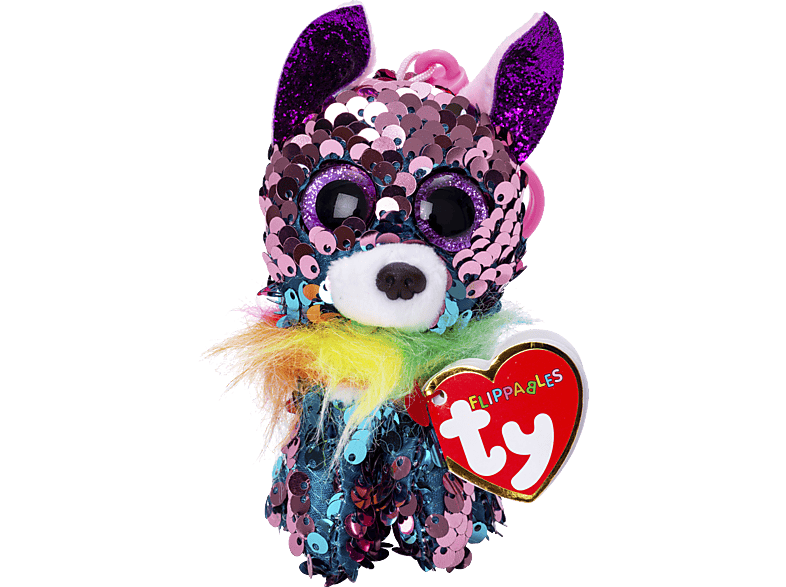 TY Yappy Chihuahua Flip 8,5cm Plüschfigur Mehrfarbig