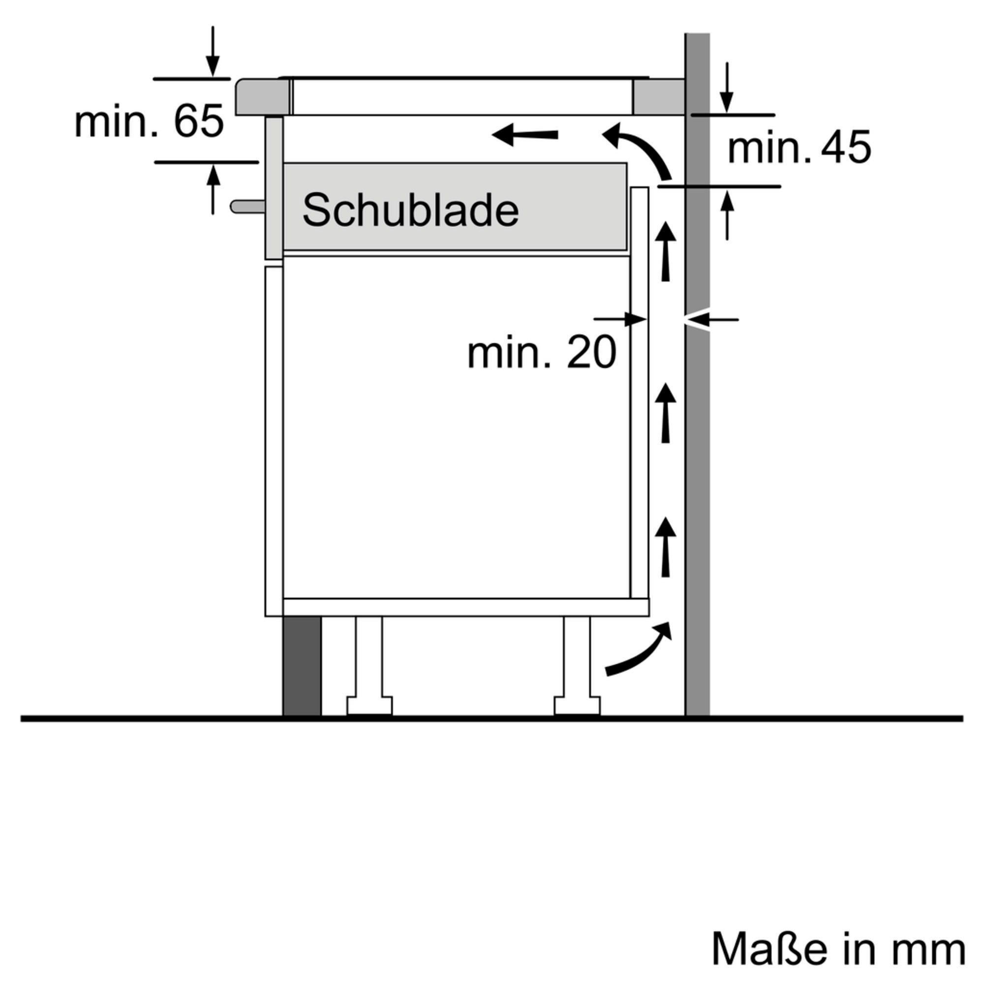 SIEMENS ED645FQC5E Induktionskochfeld (583 mm breit, 4 Kochzonen)