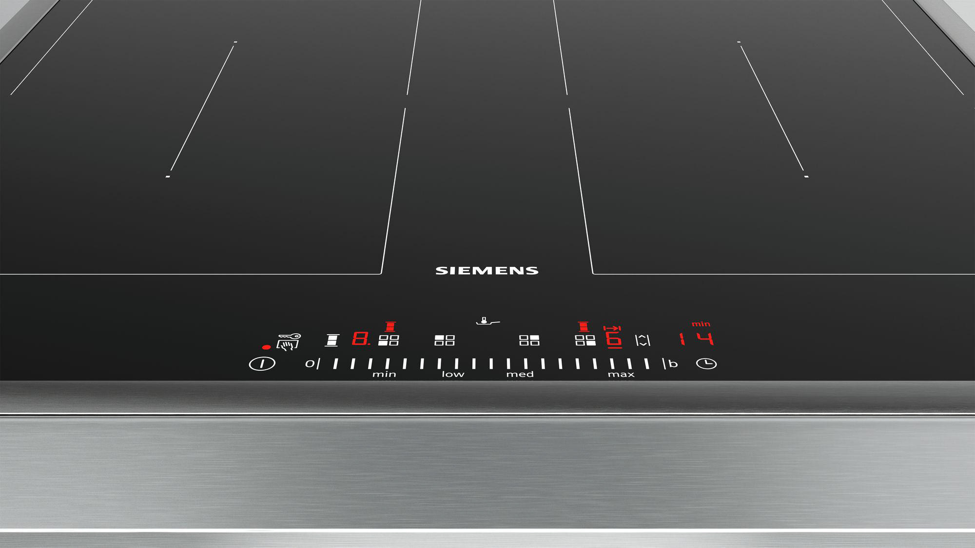 SIEMENS ED645FQC5E Induktionskochfeld (583 mm breit, 4 Kochzonen)