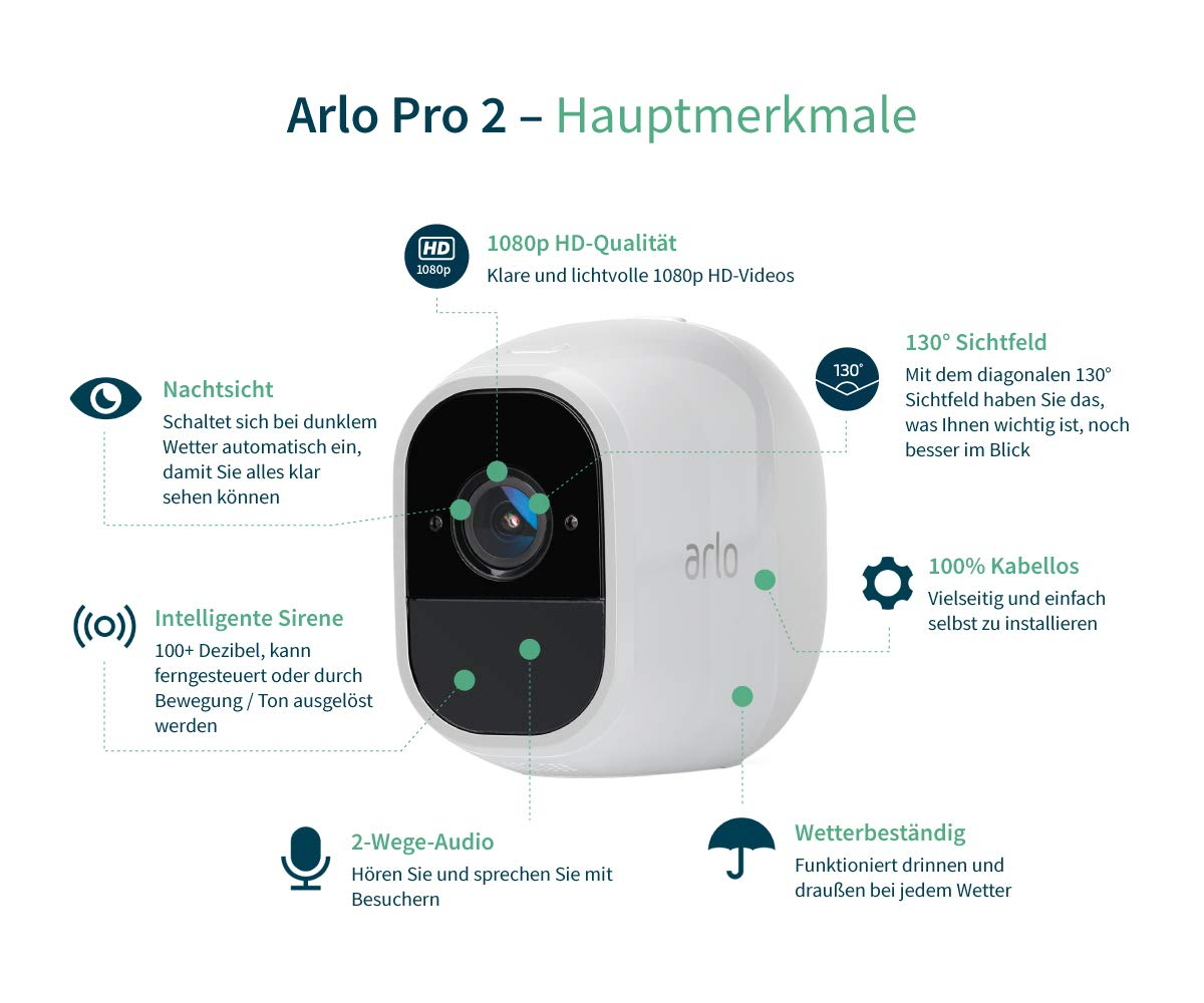 ARLO Pro 2 VMS4130P, IP Kamera