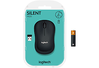 LOGITECH M220 Sessiz Kompakt Kablosuz Mouse - Siyah_2