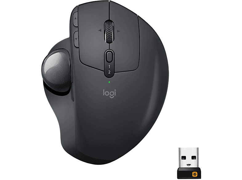 LOGITECH MX Ergo Kablosuz Konforlu Trackball Mouse  - Siyah_1