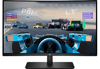 HP 27x Curved - Gaming Monitor, 27 ", Full-HD, 120 Hz, Schwarz