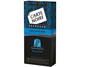 Cápsulas de café - Carte Noire Espresso Décaféiné, Descafeinado, 10 cápsulas