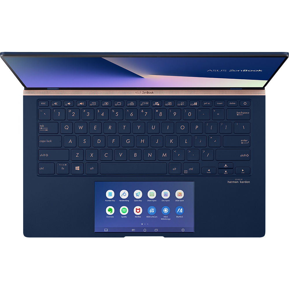 mit ZenBook 620, 14 RAM, Intel® 16 1 Prozessor, 14 Grafik i7 Intel® UHD SSD, Zoll ASUS Core™ Notebook Royal TB GB Display, UX434, Blue