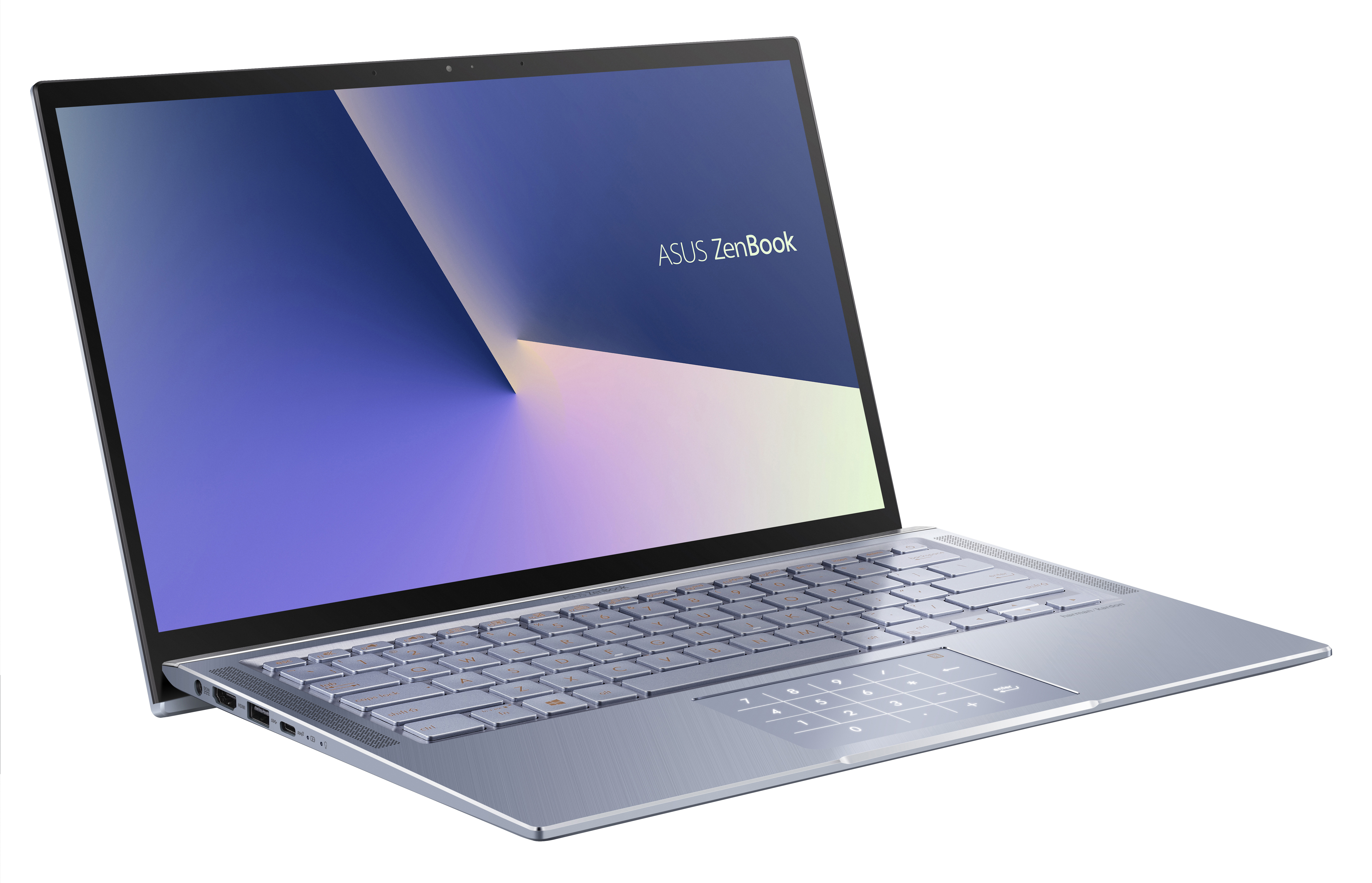 ASUS ZenBook 14 Notebook Grafik, Intel® Core™ 512 GB GB mit i7 Display, UX431, SSD, Blue 8 Zoll UHD Prozessor, 14 Utopia RAM, Intel®