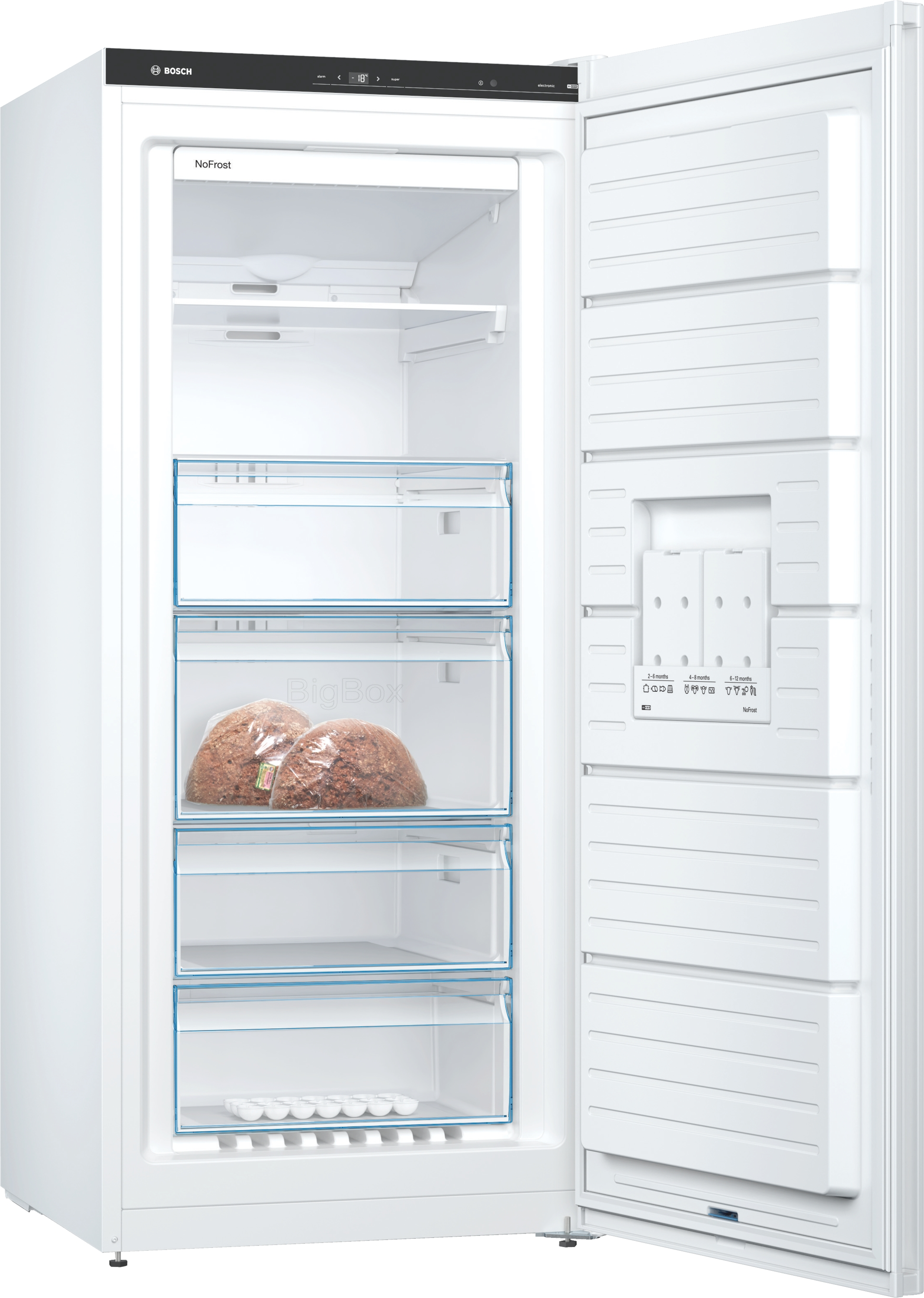 BOSCH GSN 51 DWDP Gefrierschrank (D, 290 l, 1610 mm hoch)
