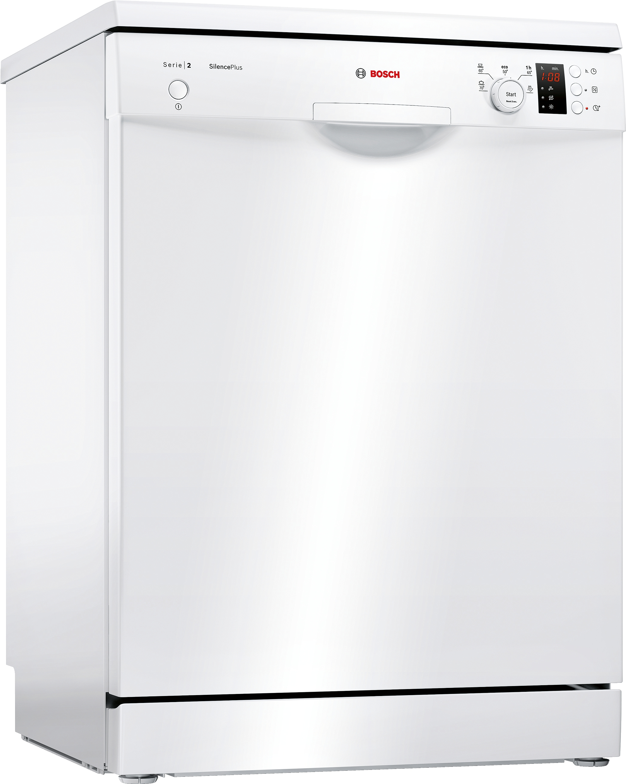 Lavavajillas - Siemens SMS25DW05E, 2400 W, 50-60 Hz, A++, Blanco