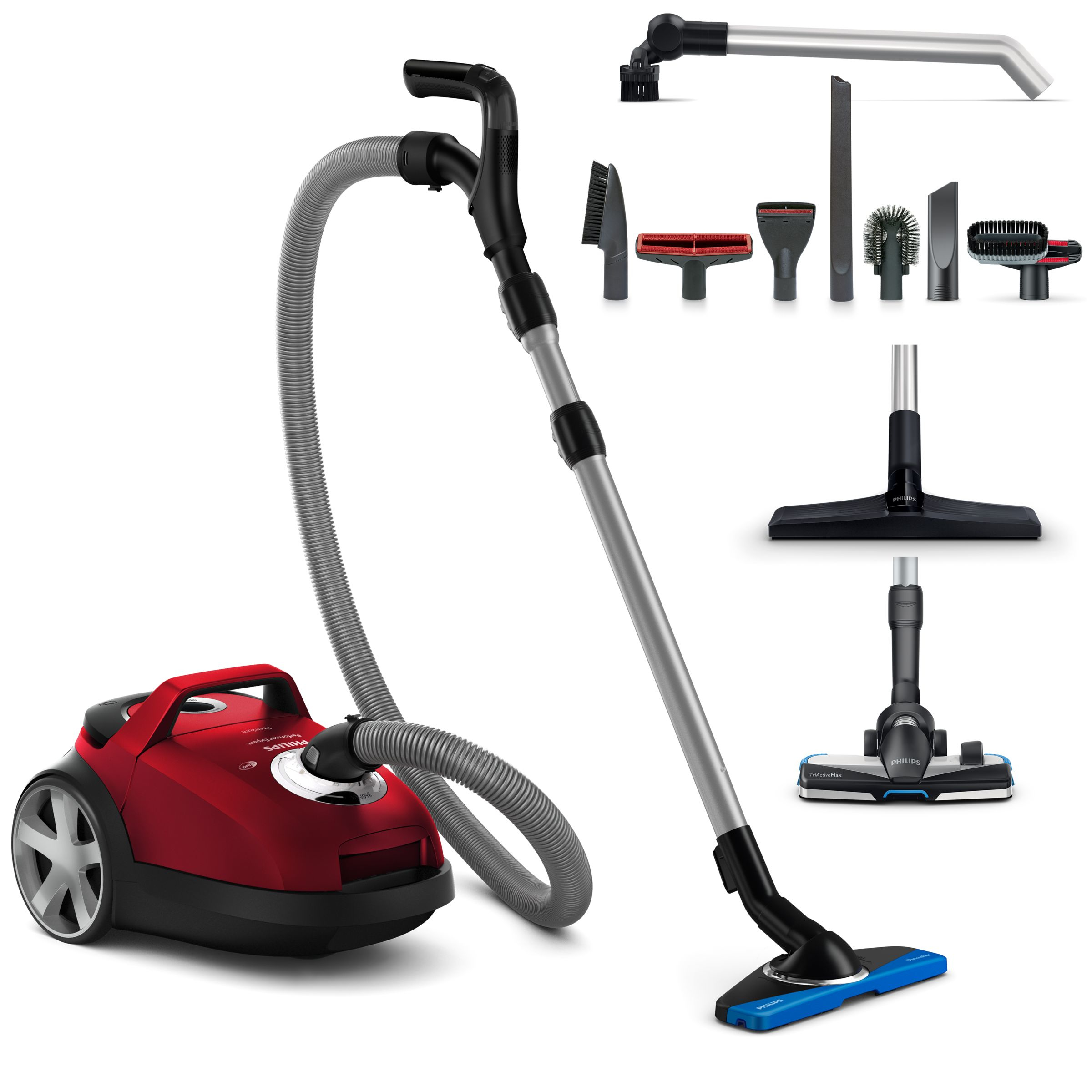 PHILIPS FC 8728/09 Bodenstaubsauger mit Beutel Staubsauger, maximale Leistung: 650 Watt