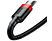 BASEUS Cafule  Mikro  İçin 2.4A 0.5M USB Kablo Kırmızı Siyah