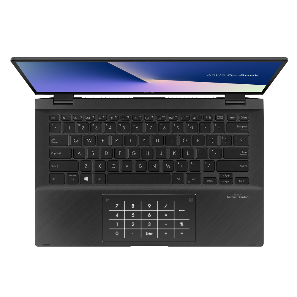 ASUS Zenbook Flip 14 (UX463FL-AI093T), Notebook mit 14 Zoll Touch Display, Intel® Core™ i5 Prozessor, 8 GB RAM, 512 GB SSD, GeForce® MX250, Gun Grey