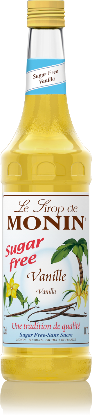 MONIN Cukormentes szirup, vanília, 700 ml