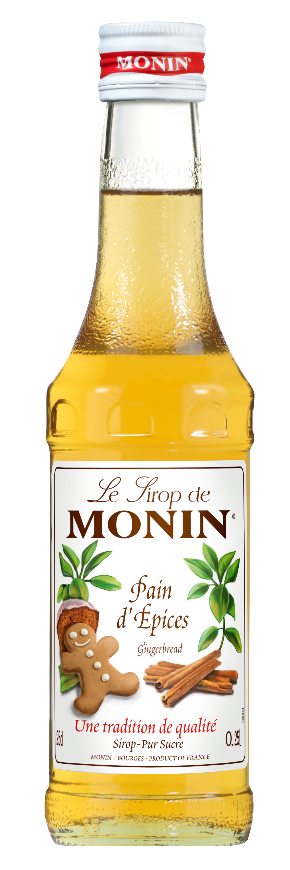 MONIN Mézeskalács szirup, 250 ml