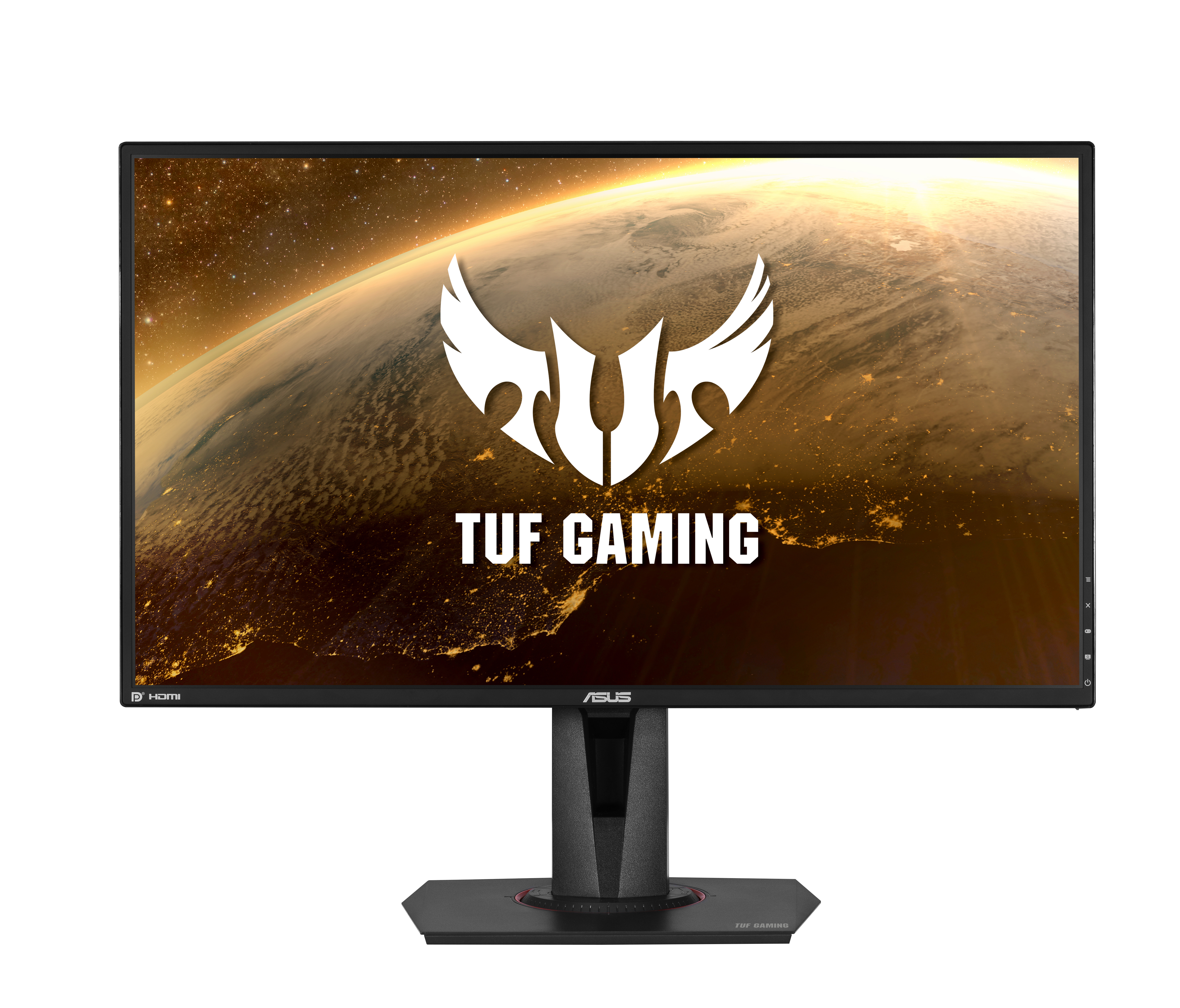 Computermonitor mit dem TUF GAMING Logo.