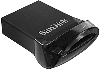 SANDISK Ultra Fit USB-Stick, 512 GB, 130 MB/s, Schwarz