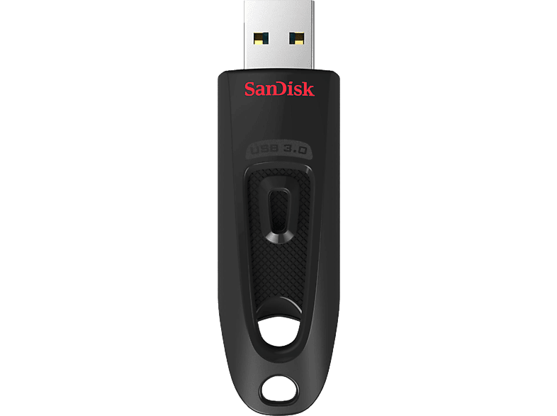 SANDISK Ultra® USB 3.0 Flash-Laufwerk, 512 GB, 130 MB/s, Schwarz