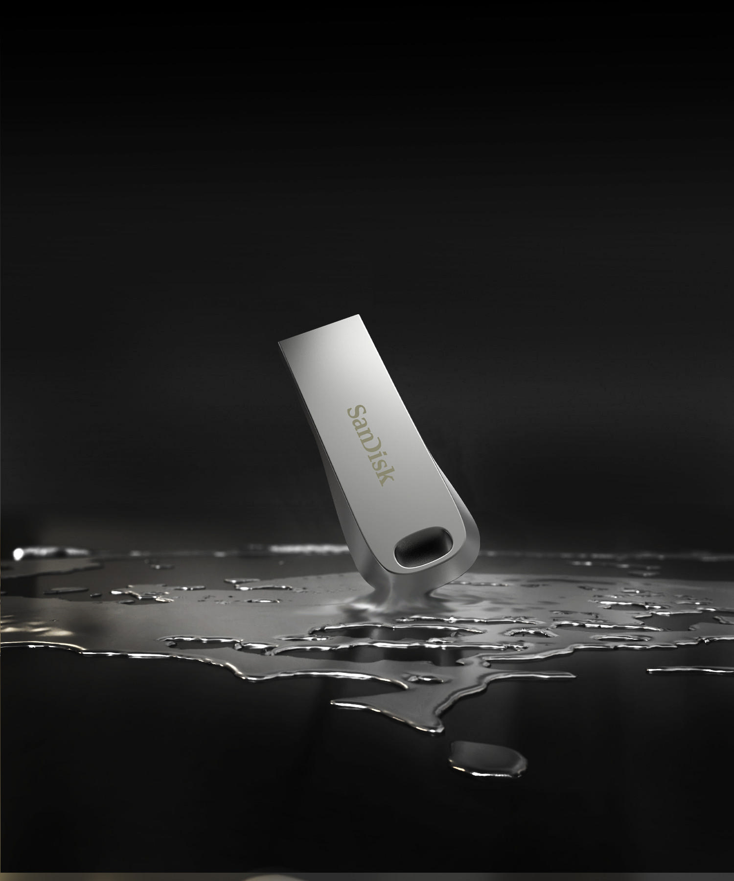 USB USB-Stick, SANDISK 512 Silber Flash-Laufwerk, GB, Luxe Ultra 400 MB/s,