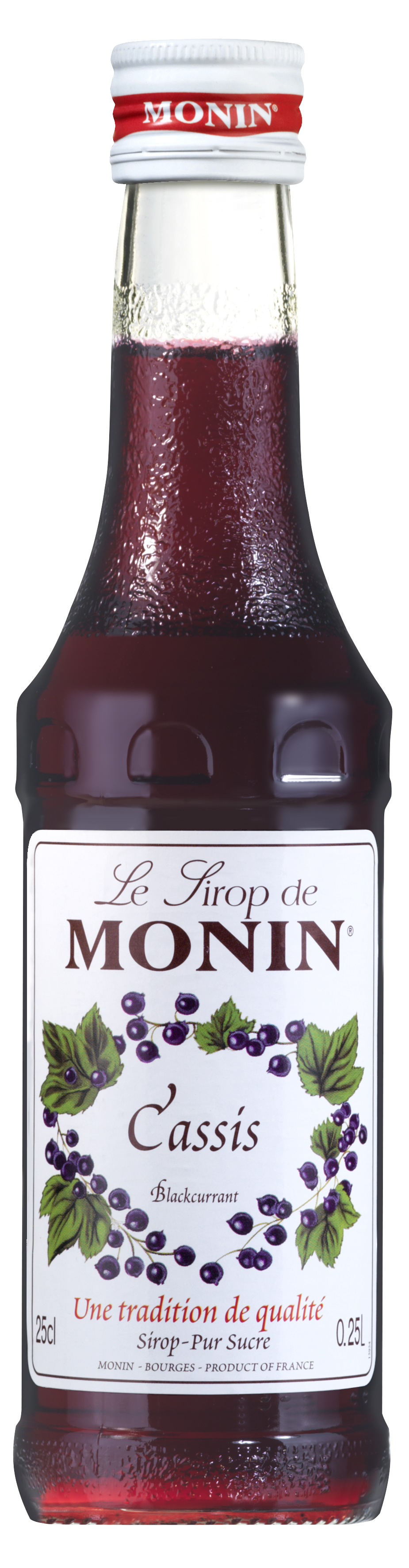 MONIN Feketeribizli szirup, 250 ml
