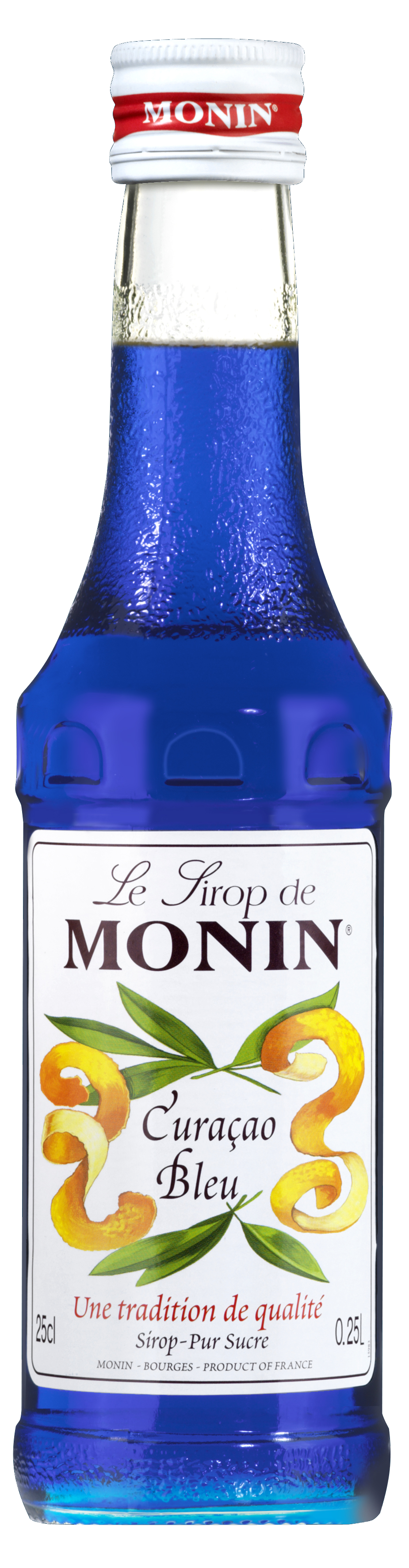 MONIN Blue curacao szirup, 250 ml