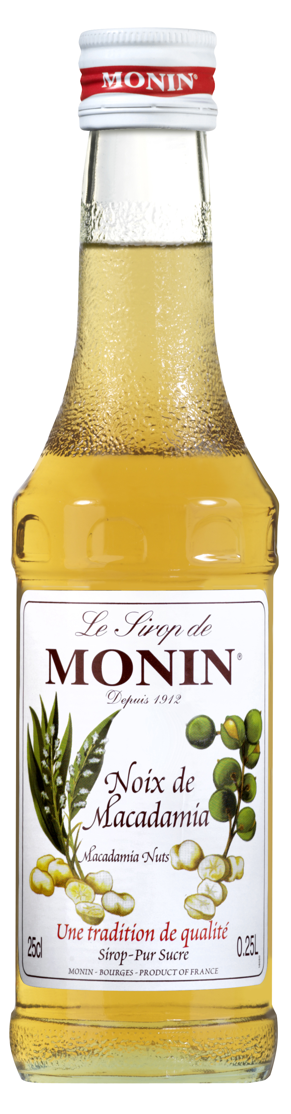 MONIN Makadámia dió szirup, 250 ml