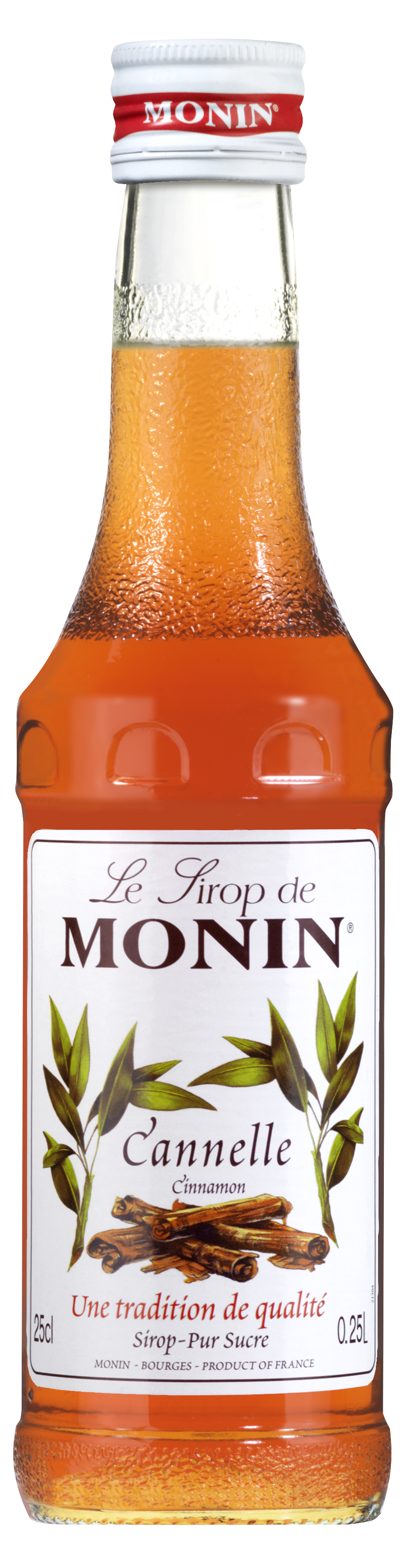 MONIN Fahéj szirup, 250 ml