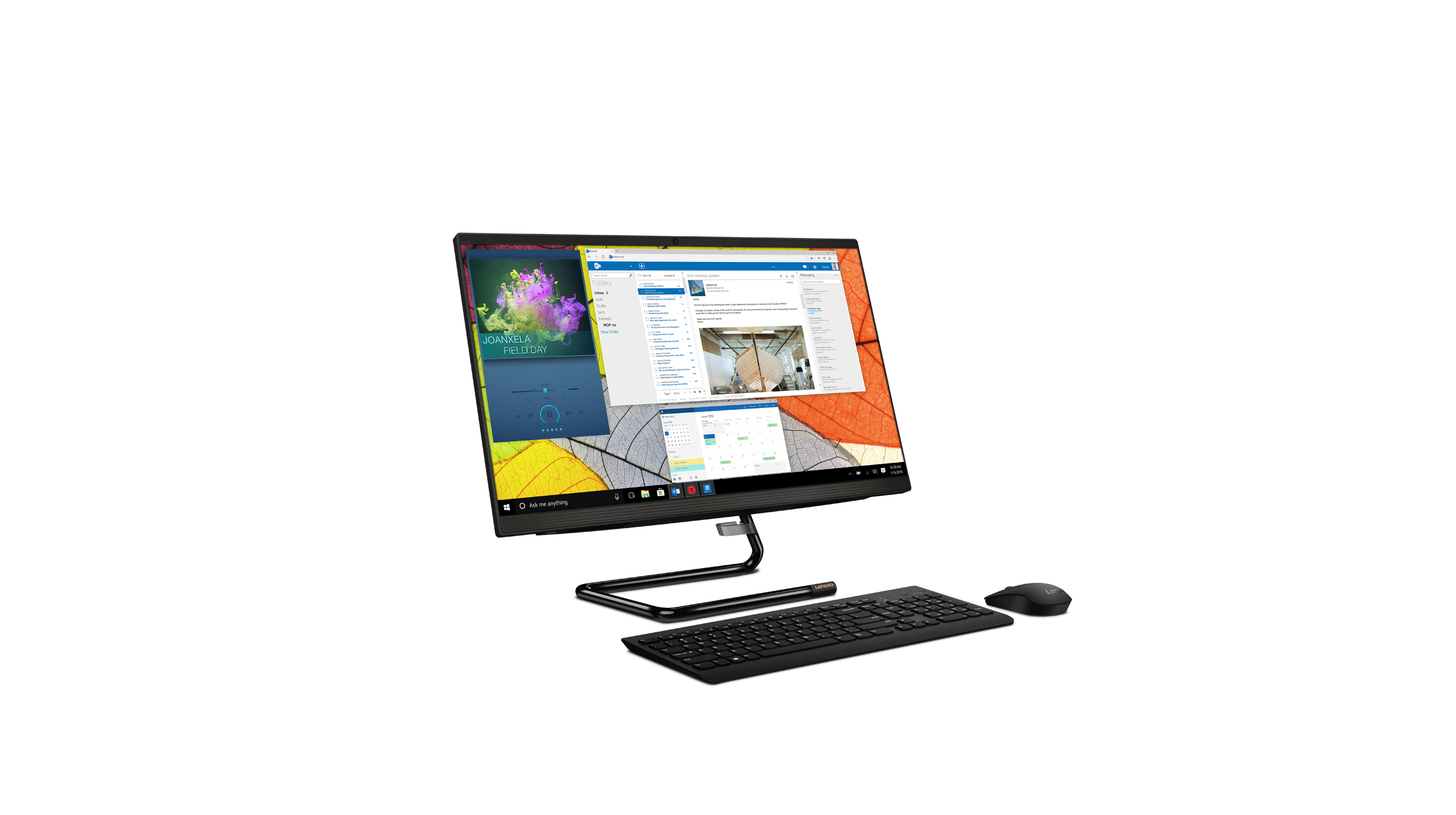 LENOVO IdeaCentre A340 - Core™ i3 i3-10110U - 8 GB - 512 GB - Intel® UHD Graphics - Windows 10 Home (64 Bit)