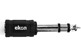 EKON Ljudadapter med 3.5mm uttag hona och 6.3mm uttag hane
