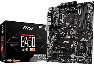 MSI MB B450-A Pro Max Anakart Siyah