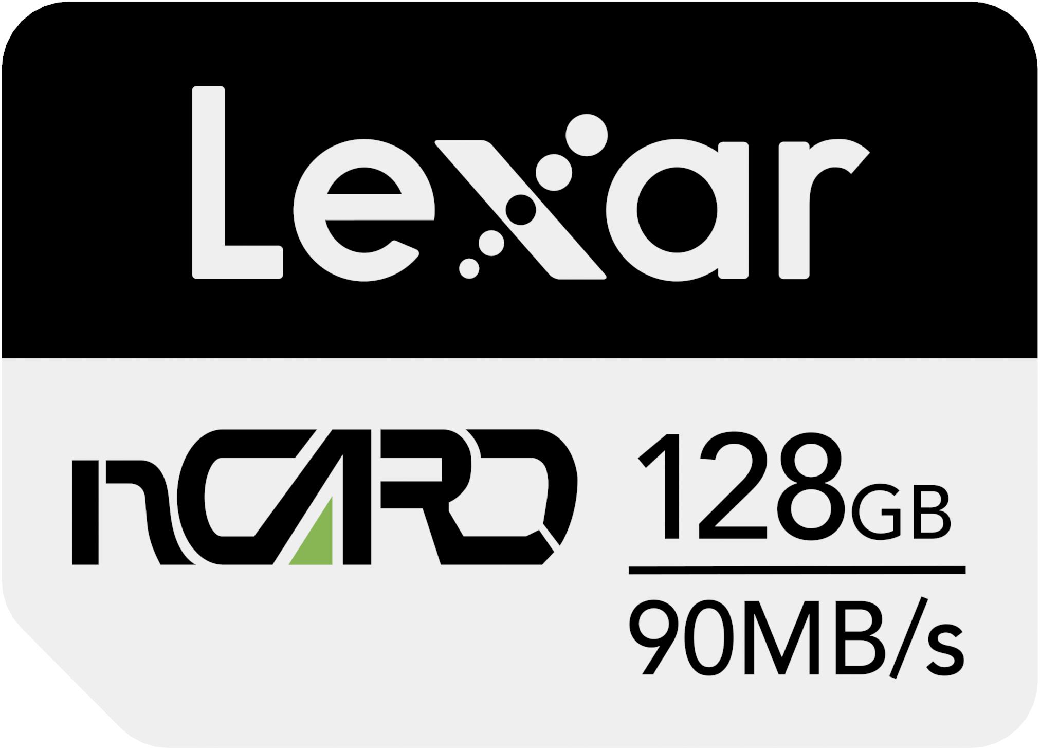 LEXAR nCard, Nano-SD Speicherkarte, 128 GB, 90 MB/s