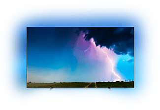 Philips 55oled754 12 Oled Tv Flat 55 Zoll 139 Cm Oled 4k Smart Tv Ambilight Saphi Oled Tv Kaufen Saturn