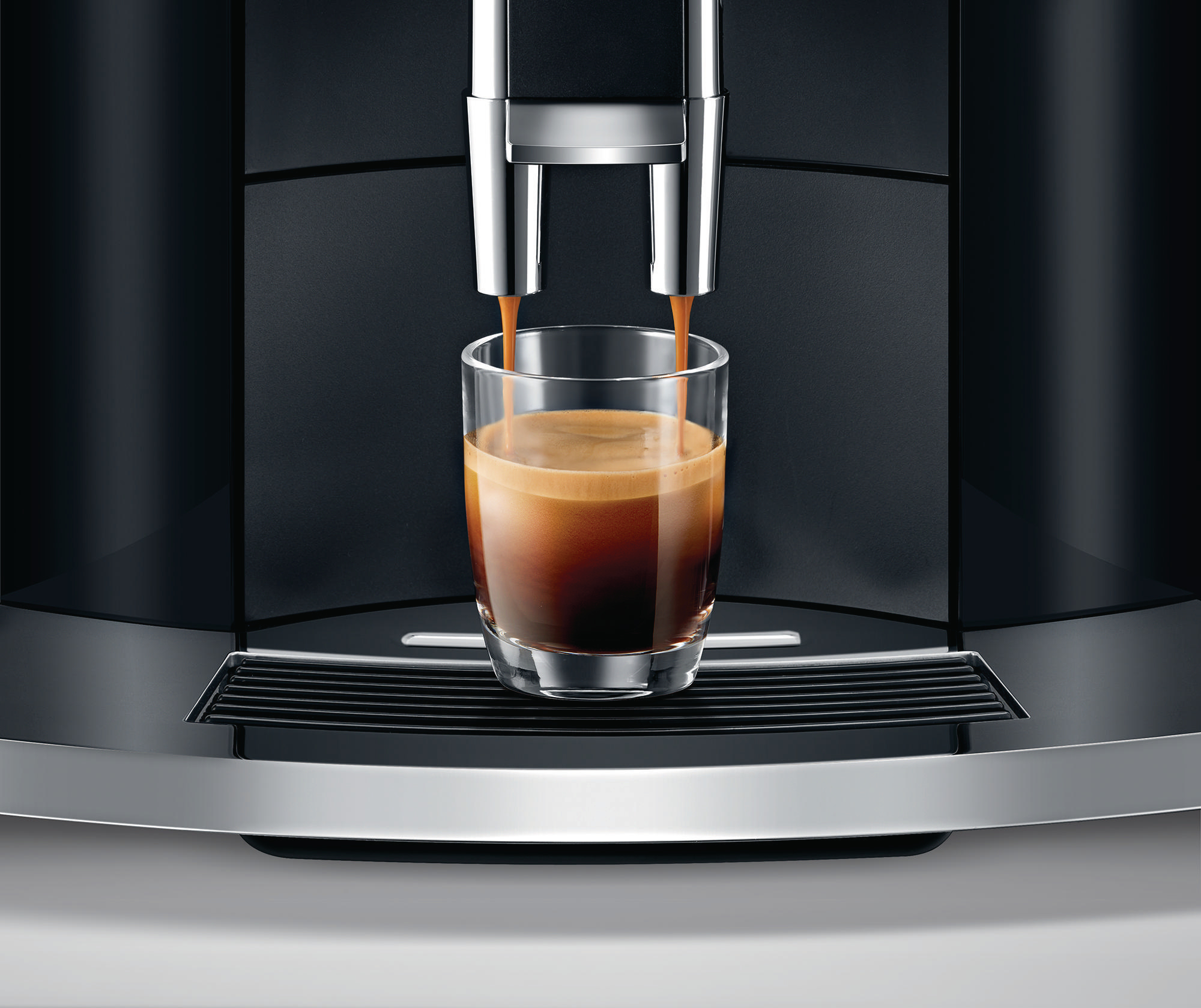 JURA E6 (EB) Kaffeevollautomat Piano Black