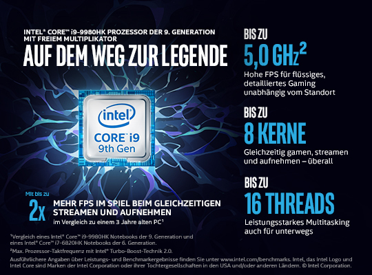 DELL Alienware m17 R2 - 17,3 Zoll - Intel® Core™ i9 i9-9980HK - 16 GB - 512 GB - NVIDIA GeForce RTX™ 2080 - Windows 10 Pro (64 Bit)