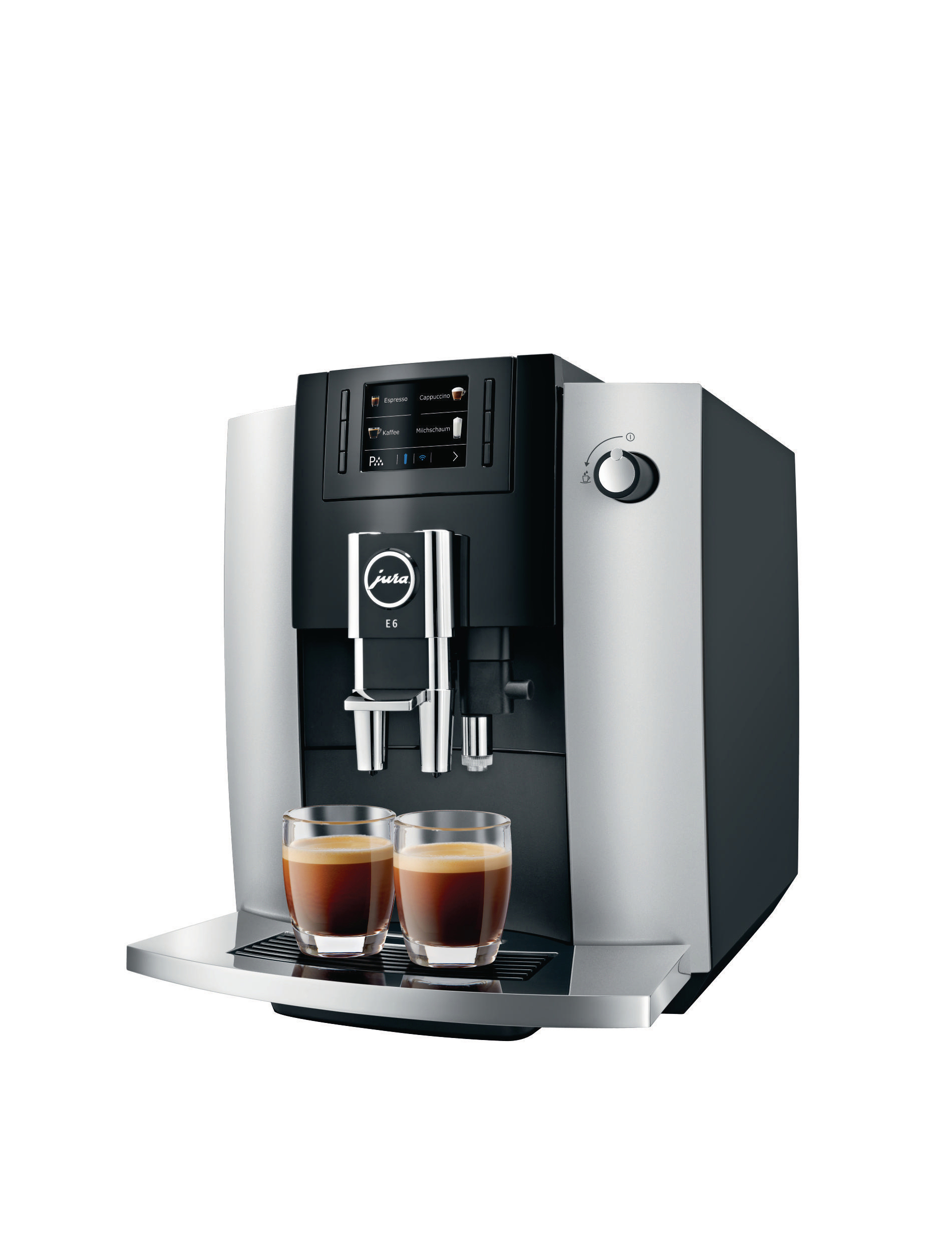 JURA E6 (EB) Kaffeevollautomat Platin