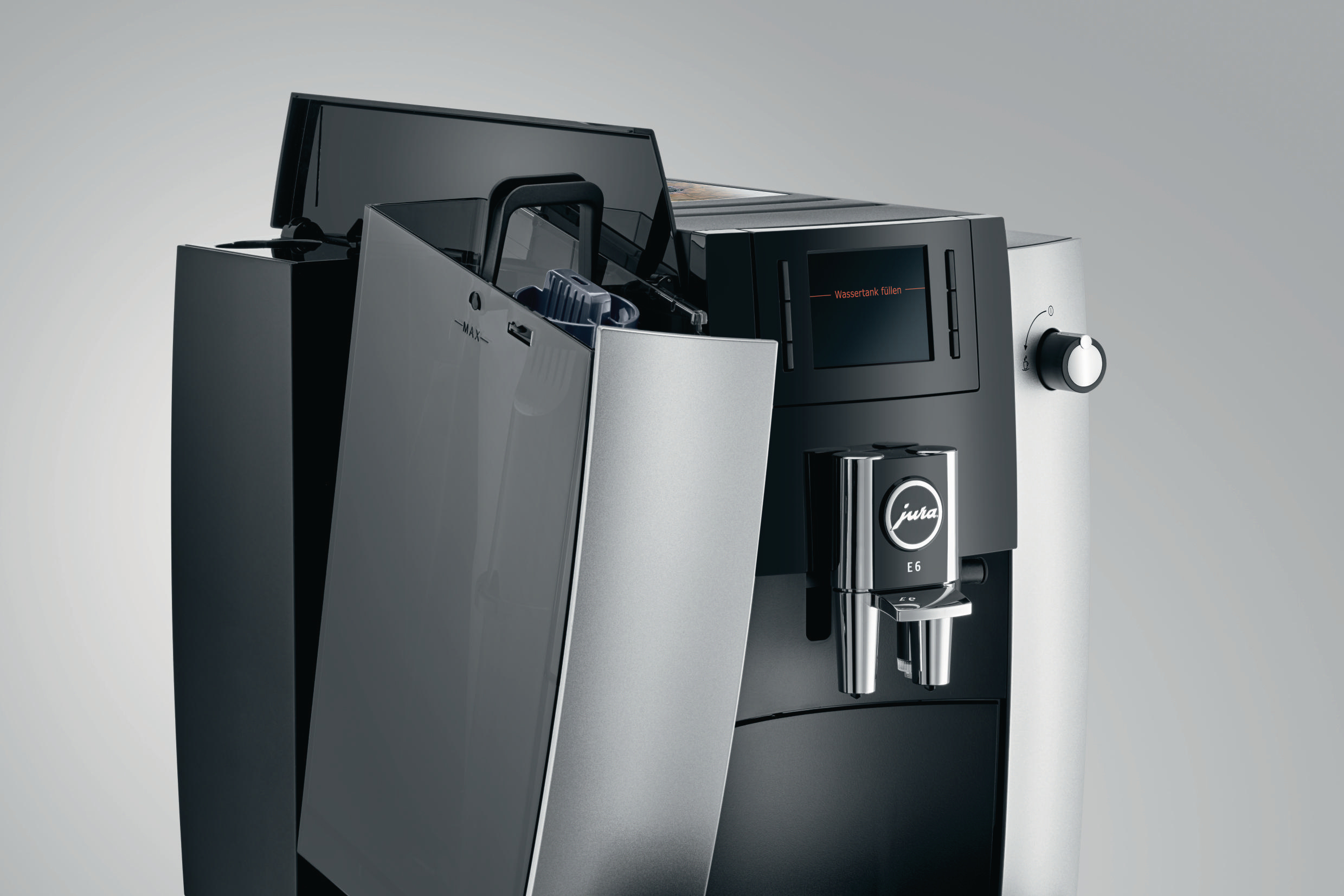 JURA E6 (EB) Kaffeevollautomat Platin