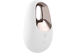 SATISFYER White Temptation - Klitorisstimulator (Weiss/Silber)