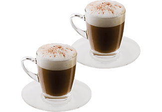 SCANPART 2700000076 Cappuccino üvegpohár kávéscsésze készlet, 2 db-os