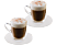 SCANPART 2700000076 Cappuccino üvegpohár kávéscsésze készlet, 2 db-os