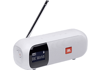 JBL Radio portable Bluetooth DAB+ Tuner 2 Blanc (JBLTUNER2WHT)
