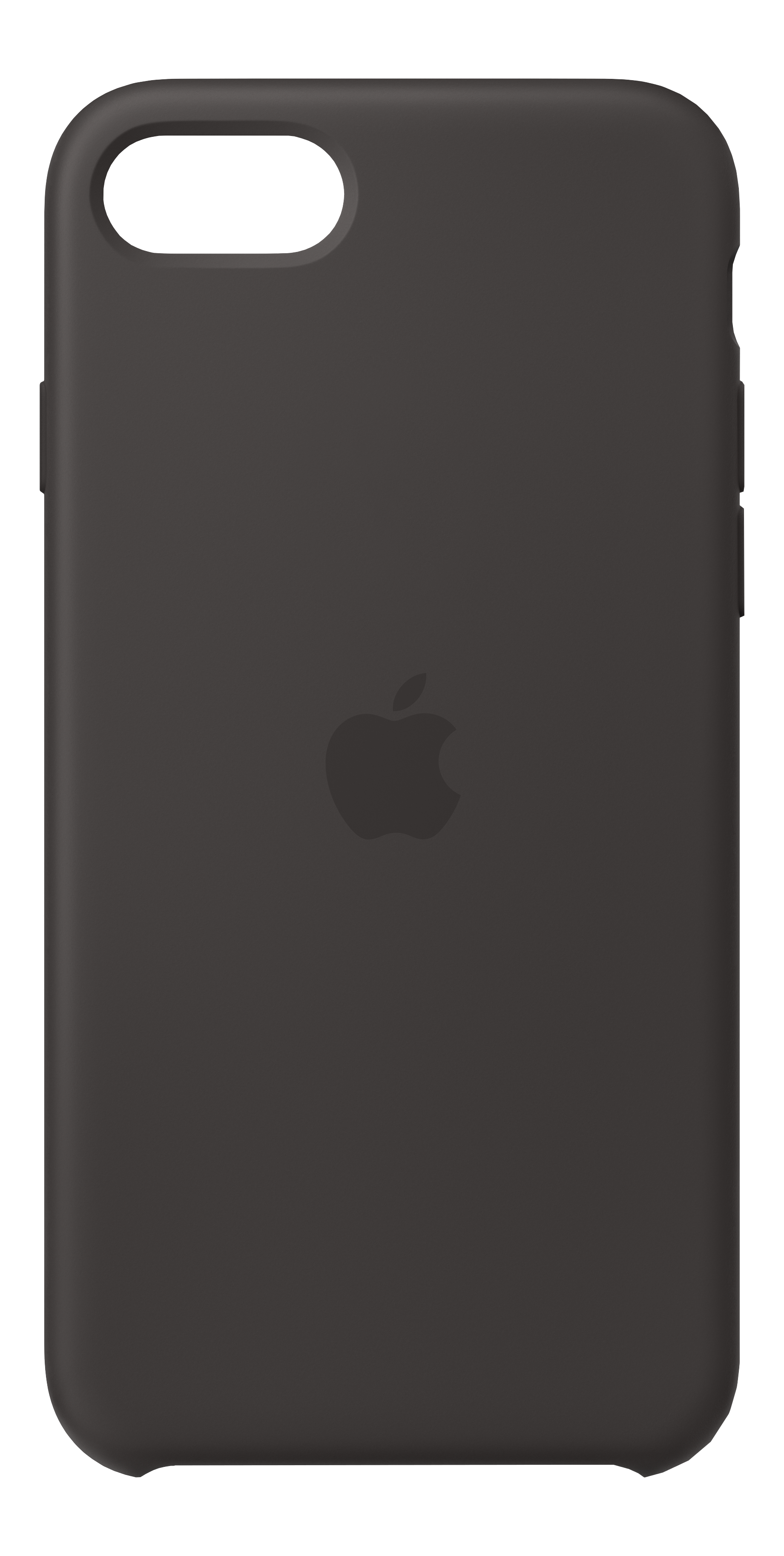 APPLE Silikon Case Backcover, für Apple iPhone SE (2020), Schwarz