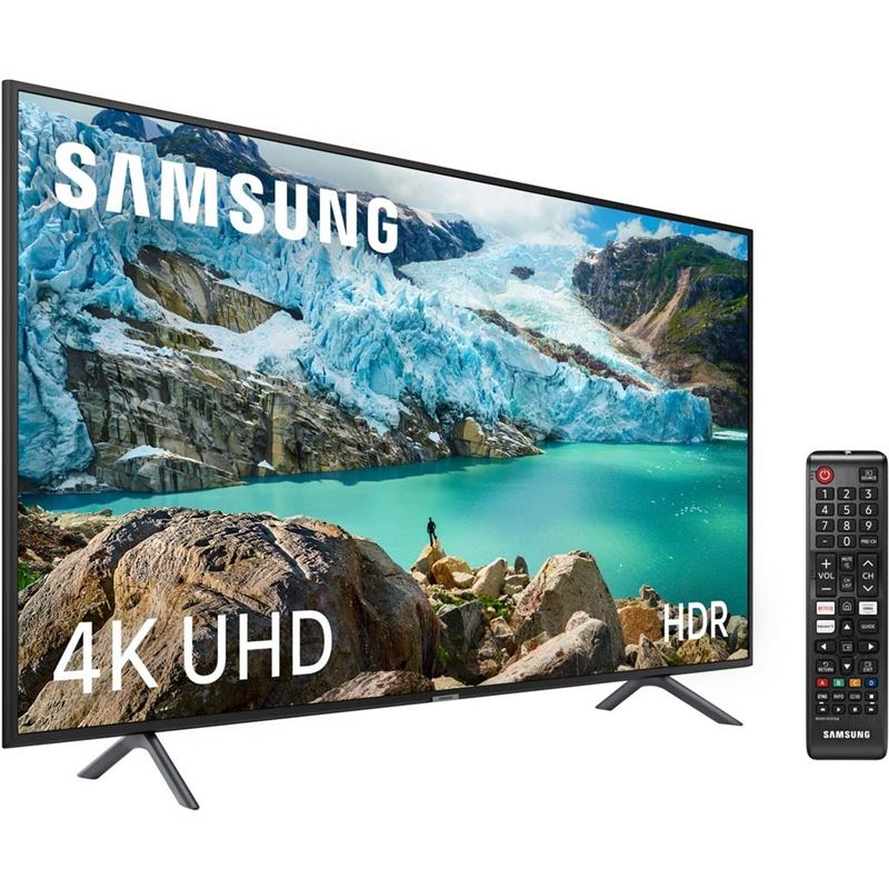 TV LED 50" - Samsung 50RU7105, 4K UHD Real, HDR, Smart TV, Bluetooth, Solución cables ordenados