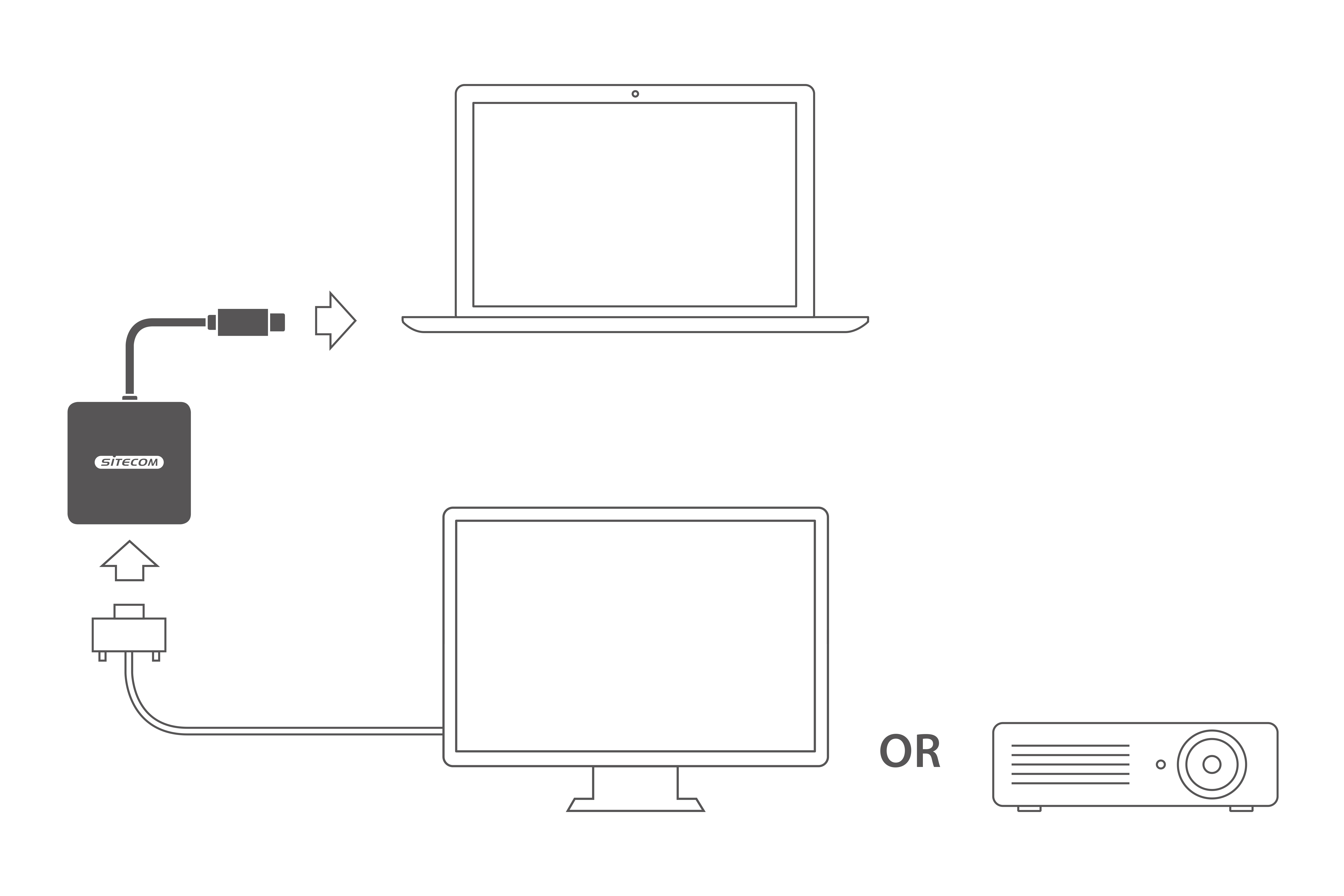 SITECOM CN372 USB C TO HDMI ADAPTER