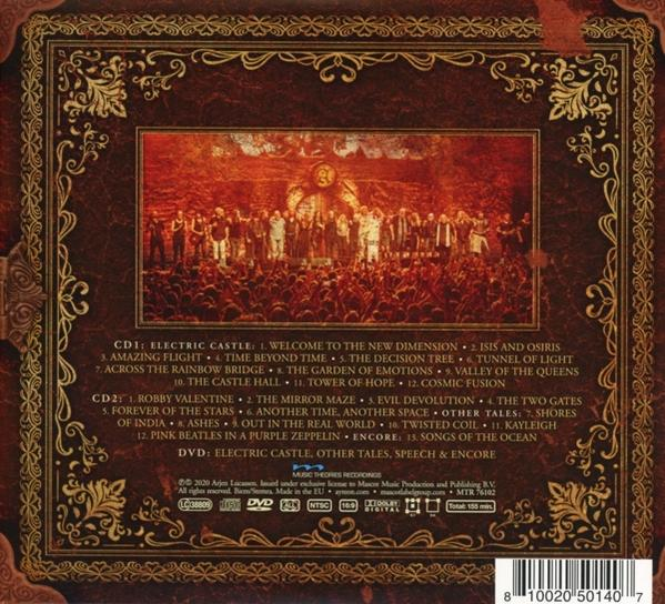 A Led Zeppelin CD hátlapja. Tartalmazza a számlistákat és a zenekar tagjait. Barna háttér.