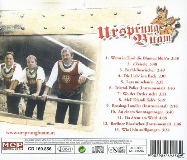 Buam Ursprung - (CD) Echte Volksmusik -
