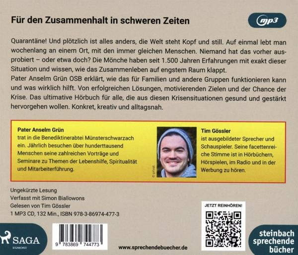 Tim Gössler - Quarantäne! Eine Gebrauchsanweisung  - (MP3-CD)